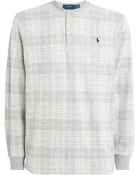 Polo Ralph Lauren - Long-Sleeve Henley Pyjama Top - Lyst