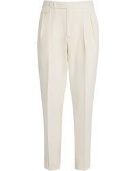 Polo Ralph Lauren - Wool Tuxedo Trousers - Lyst