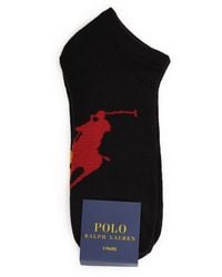 Polo Ralph Lauren - Big Polo Pony Socks (pack Of 3) - Lyst