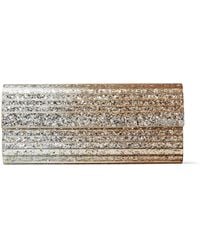 Jimmy Choo - Sweetie Glitter Clutch Bag - Lyst