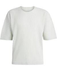 Homme Plissé Issey Miyake - Pleated Short-Sleeve T-Shirt - Lyst