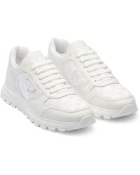 Prada - Prax 01 Re-Nylon And Leather Sneakers - Lyst