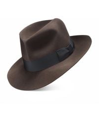 Swaine - Rabbit Felt Seaplane Poet Fedora - Lyst