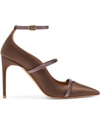 Malone Souliers - Satin Diaz Heeled Pumps 90 - Lyst
