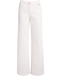 Maje - Stretch-Cotton Flare Jeans - Lyst
