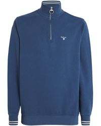 Barbour - Cotton Rosford Half-Zip Sweatshirt - Lyst