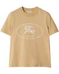 Burberry - Frankie T-Shirt Flax - Lyst
