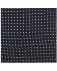 dunhill - Mulberry Silk Polka Dot Print Pocket Square - Lyst