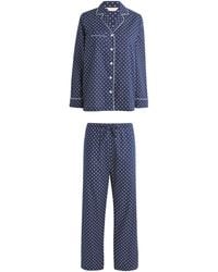 Derek Rose - Cotton Classic Polka Dot Pyjama Set - Lyst