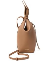 Loewe - Leather Scarf Backpack - Lyst
