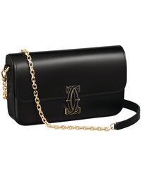 Cartier - Mini Leather C De Chain Bag - Lyst