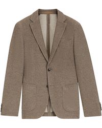 BOSS - Cotton Slim Fit Blazer - Lyst