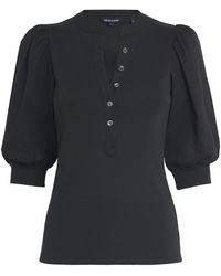 Veronica Beard - Puff-Sleeve Coralee Top - Lyst
