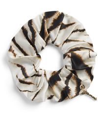 Ganni - Printed Scrunchie - Lyst