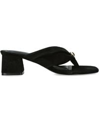 Jonathan Simkhai - Suede Stella Heeled Mules 50 - Lyst