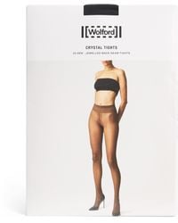 Wolford - Crystal Back-Seam 20 Tights - Lyst