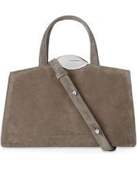 Benedetta Bruzziches - Small Suede Serena Top-Handle Bag - Lyst