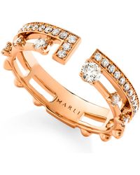 Marli New York - And Diamond Avenues Index Ring - Lyst
