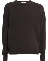 Lemaire - Wool-Cashmere Crew-Neck Sweater - Lyst