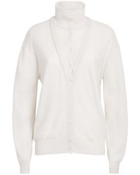 Source Unknown - Layered Fabbie Cardigan - Lyst