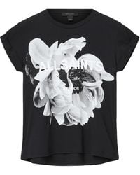 AllSaints - Organic Cotton Lena Anna T-Shirt - Lyst