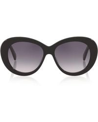 Celine - Acetate Triomphe Cl40317U Butterfly Sunglasses - Lyst