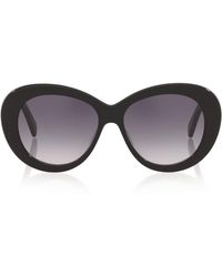 Celine - Acetate Triomphe Cl40317U Butterfly Sunglasses - Lyst
