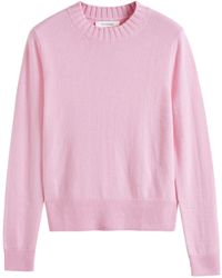 Chinti & Parker - Wool-cashmere Cropped Sporty Sweater - Lyst