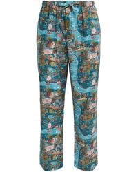 Derek Rose - Cotton Ledbury Lounge Trousers - Lyst