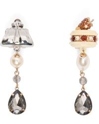 Weekend by Maxmara - Charm Drop Earrings - Lyst