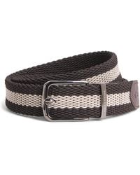 Paul & Shark - Cotton Woven Reversible Belt - Lyst
