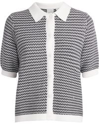 Varley - Knitted Gaelle Polo Shirt - Lyst