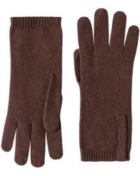 Brunello Cucinelli - Cashmere Monili-Trim Gloves - Lyst