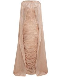 Sandra Mansour - Glitter Veil Of Light Gown - Lyst