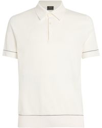 Brioni - Cotton Polo Shirt - Lyst