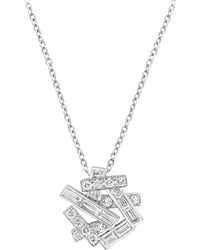 Graff - And Diamond Threads Pendant Necklace - Lyst