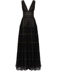 costarellos black gown