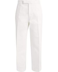Thom Browne - Cotton Twill Utility Trousers - Lyst