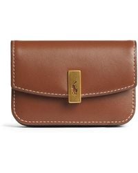 Polo Ralph Lauren - Leather Flap Id Card Holder - Lyst