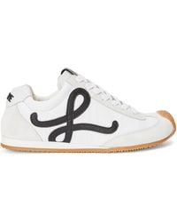 Loewe - Ballet Runner 2.0 Nylon & Calfskin Sneakers - Lyst