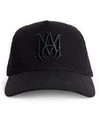 Amiri - Cotton Embroidered Trucker Baseball Cap - Lyst