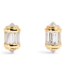 SHAY - And Diamond Ripple Stud Earrings - Lyst