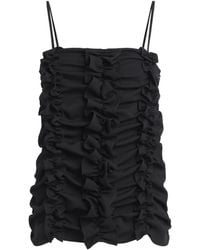 BITE STUDIOS - Organic Wool Ruched Top - Lyst