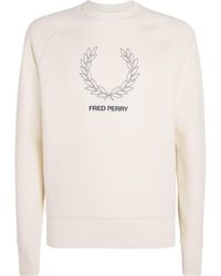 Fred Perry - Laurel Wreath Sweatshirt - Lyst