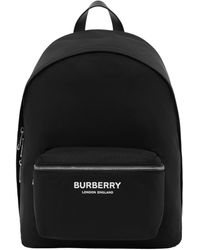 Burberry - Nylon Logo Backpack - Lyst