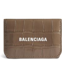 Balenciaga - Mini Leather Cash Wallet - Lyst
