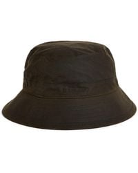 Barbour - Waxed Cotton Sports Hat - Lyst