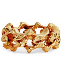 Emanuele Bicocchi - Plated Sterling Arabesque Chain Ring - Lyst