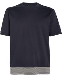 Giorgio Armani - Organic Cotton T-shirt - Lyst