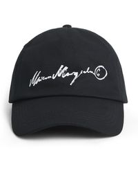 MM6 by Maison Margiela - Cotton Logo Cap - Lyst
